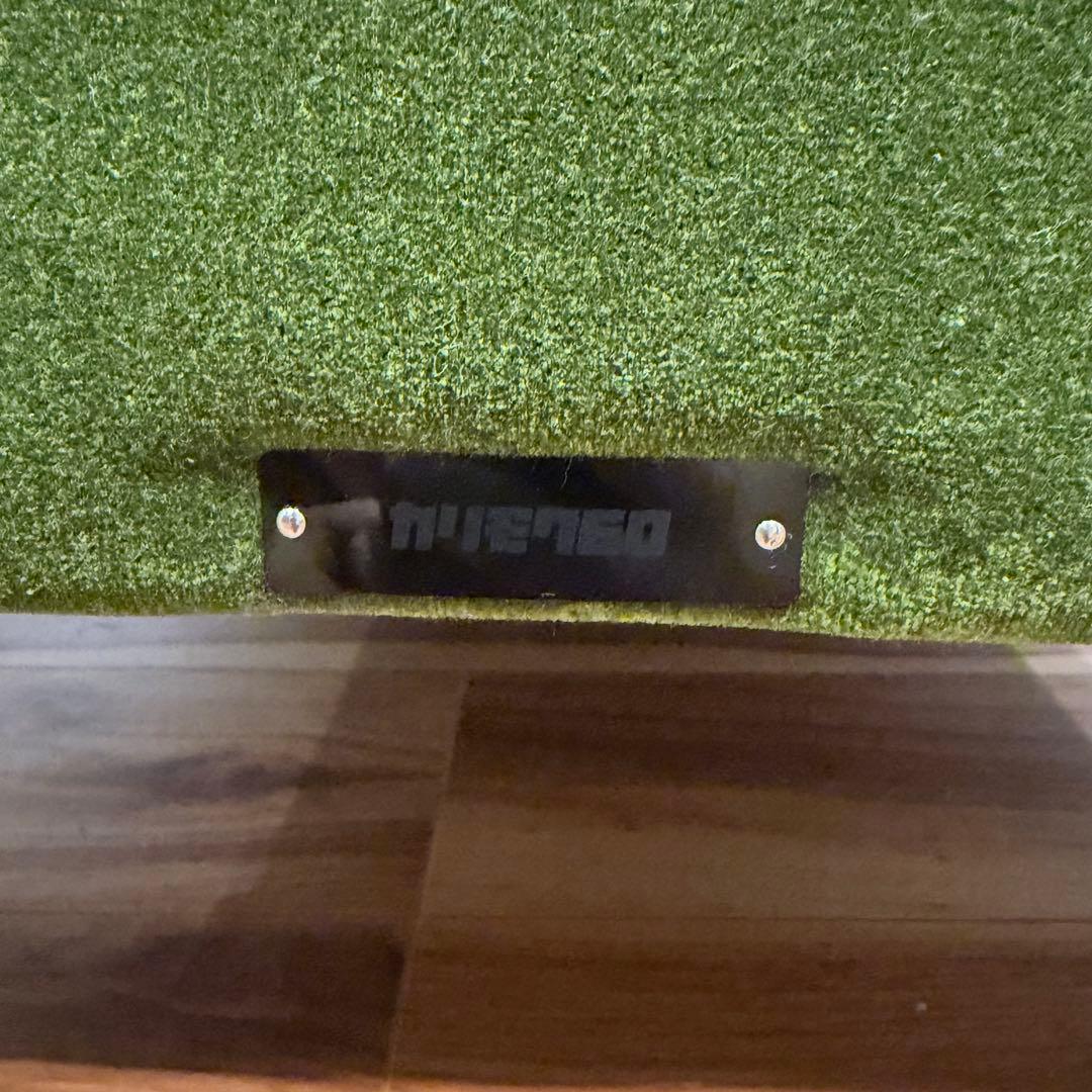 【送料込】カリモク60 ロビーチェアモケットグリーン　3シーター