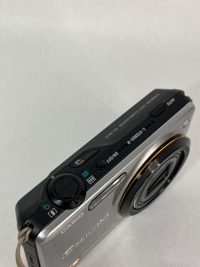 CASIO EXILIM EX-ZR10 デジタルカメラ シルバー