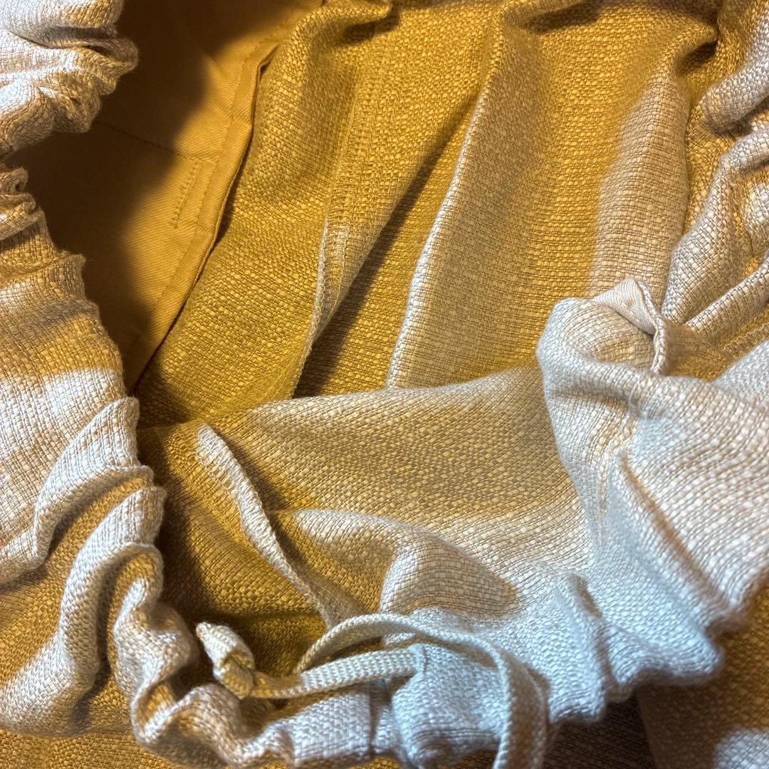 【新品】中川政七商店製 麻のメランジ織 カジュアルパンツ