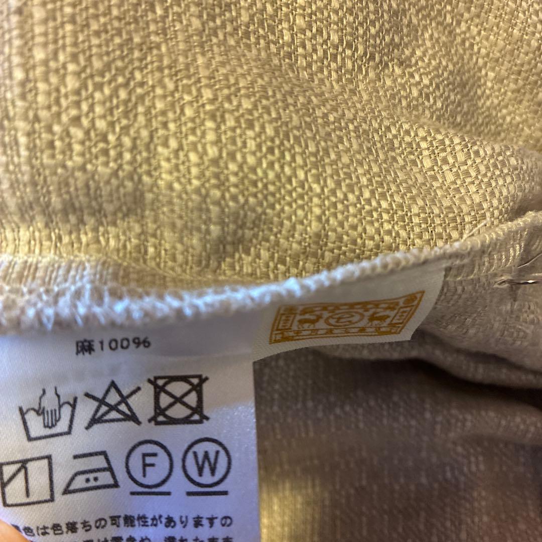 【新品】中川政七商店製 麻のメランジ織 カジュアルパンツ
