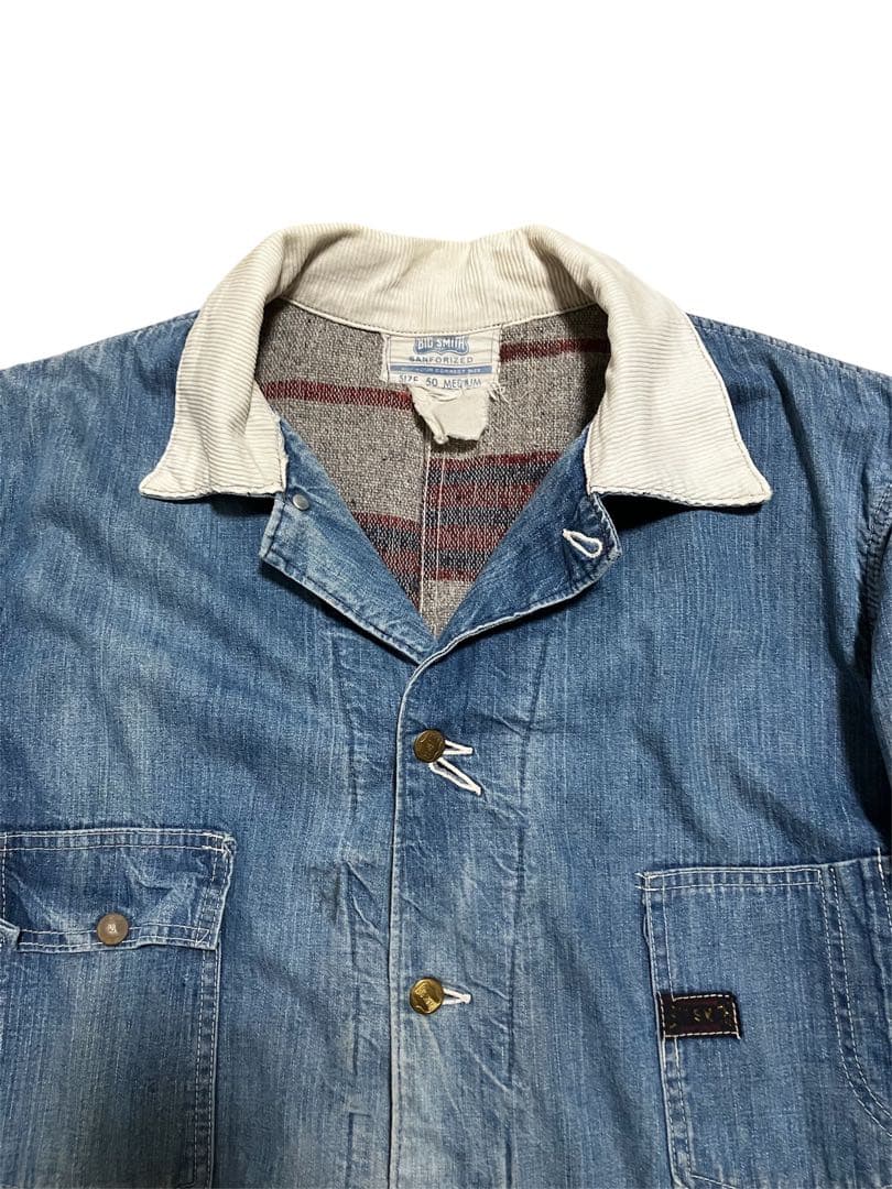 格安　襤褸　50’s BIG SMITH デニムカバーオール　50 TROY
