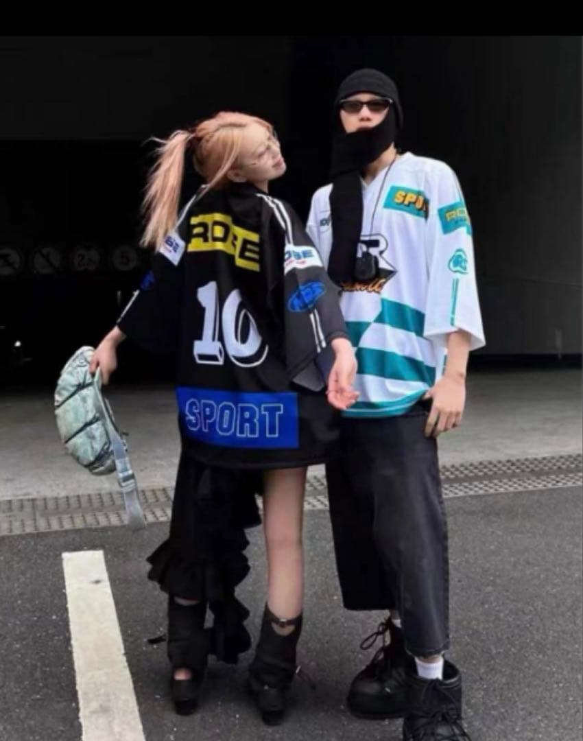 トップス MARTINE ROSE OVERSIZED FOOTBALL TOP