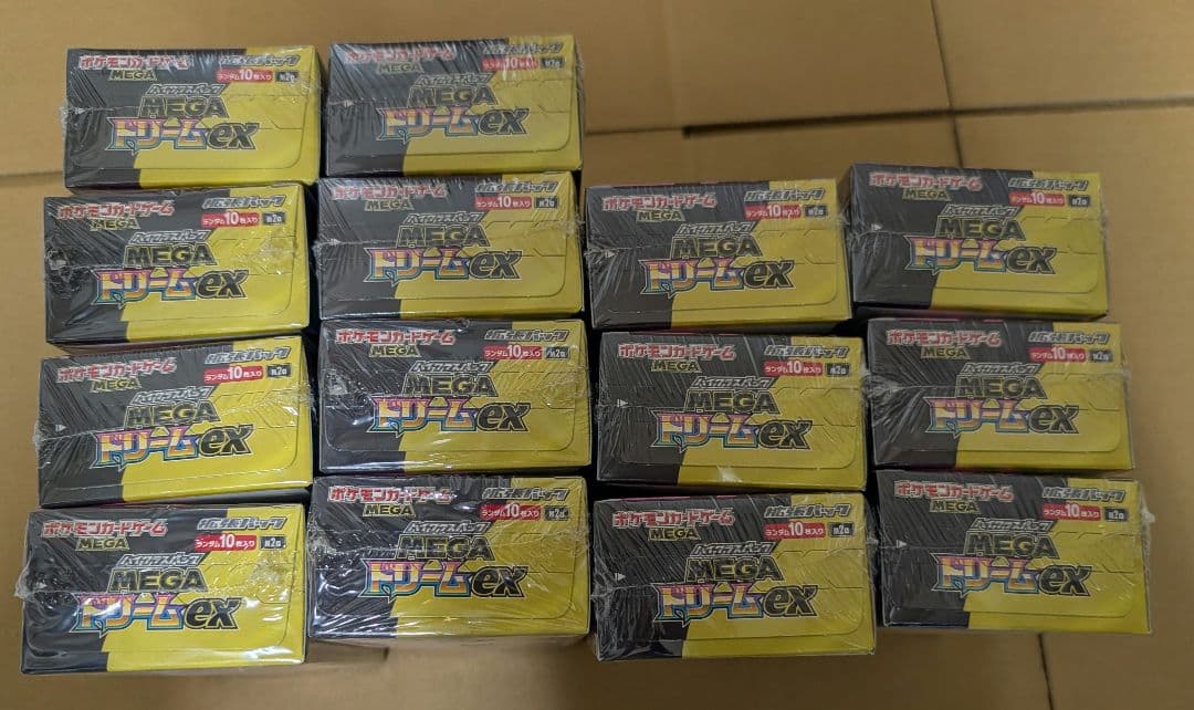 【14BOXシュリンク付未開封】ポケモンカードメガドリームexまとめ売りセット