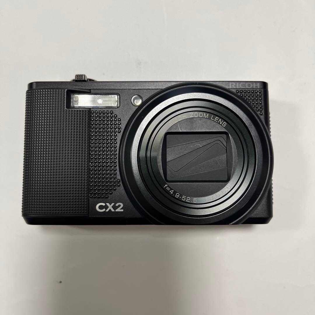 w*〄様 Ricoh CX2 コンパクトデジタルカメラ ブラック