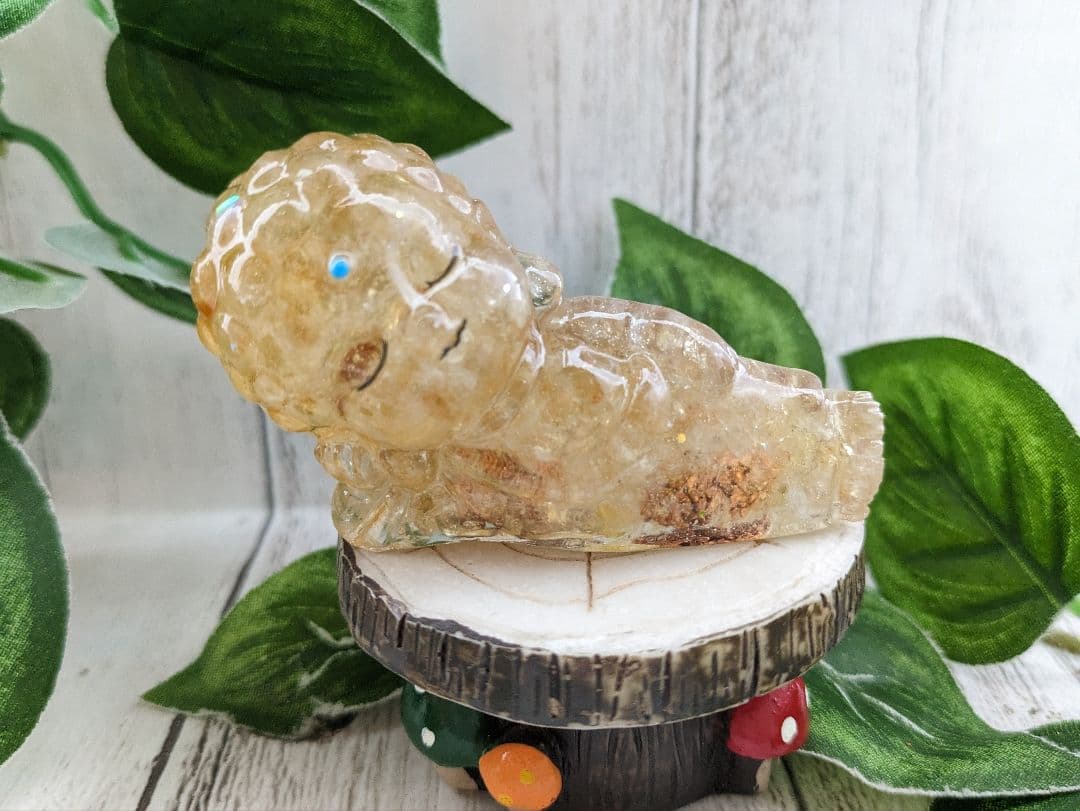 【つねりん】ミニサイズ！アクアマリンの超ネクタイねこちゃん形オルゴ☆他９点