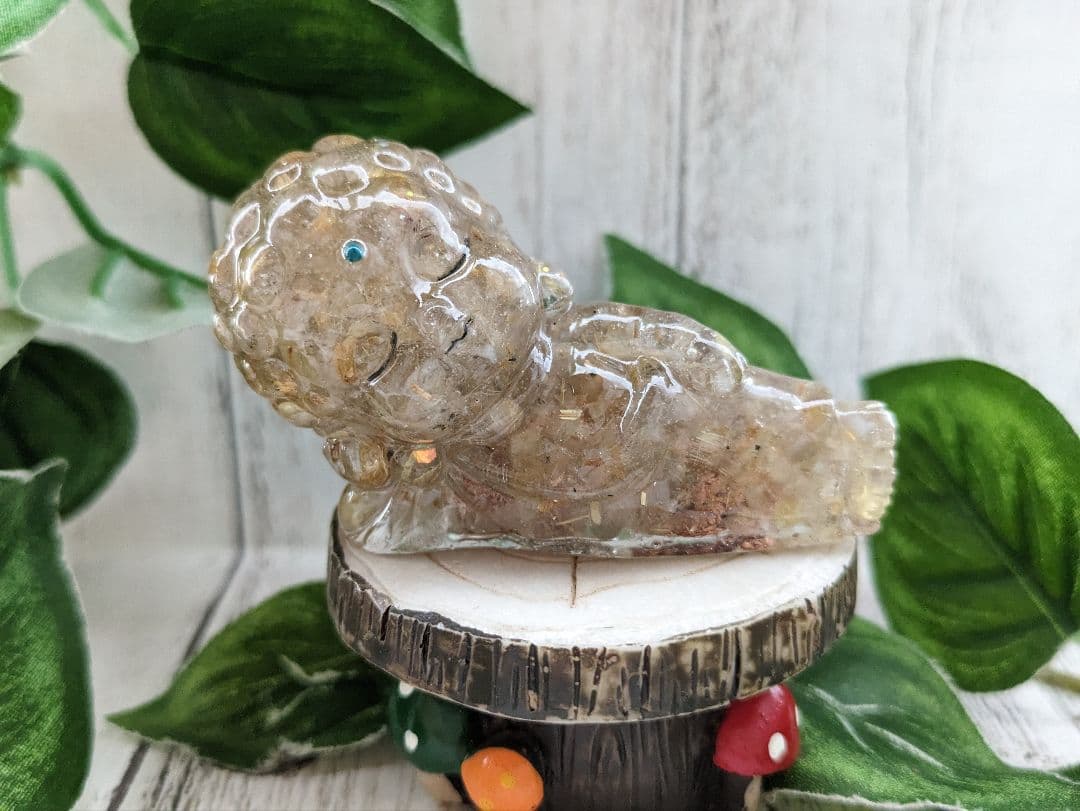 【つねりん】ミニサイズ！アクアマリンの超ネクタイねこちゃん形オルゴ☆他９点