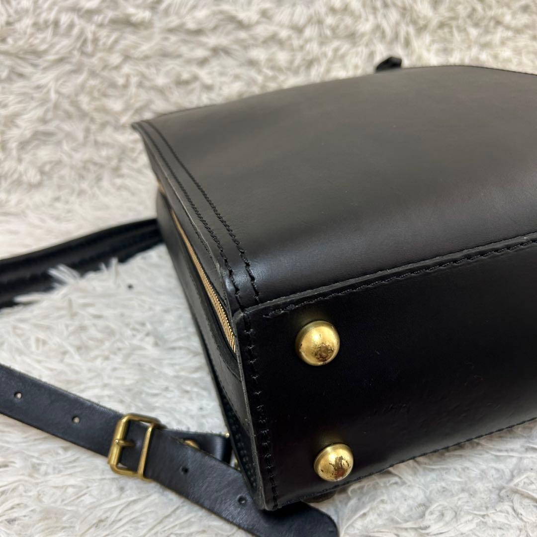 未使用✨HERZ ヘルツ ブリックリュック ビジネスリュック ブラック　R-25