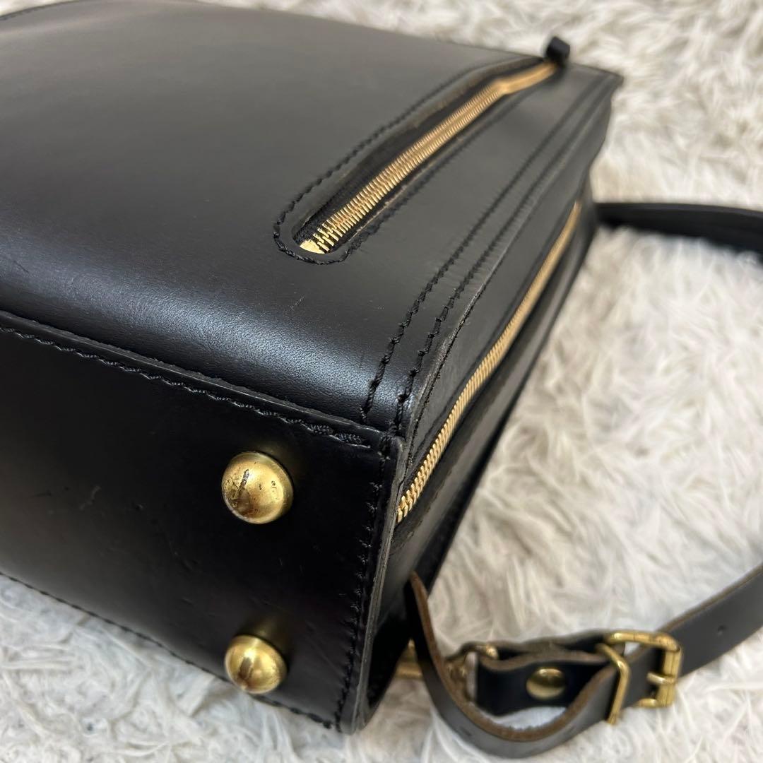 未使用✨HERZ ヘルツ ブリックリュック ビジネスリュック ブラック　R-25