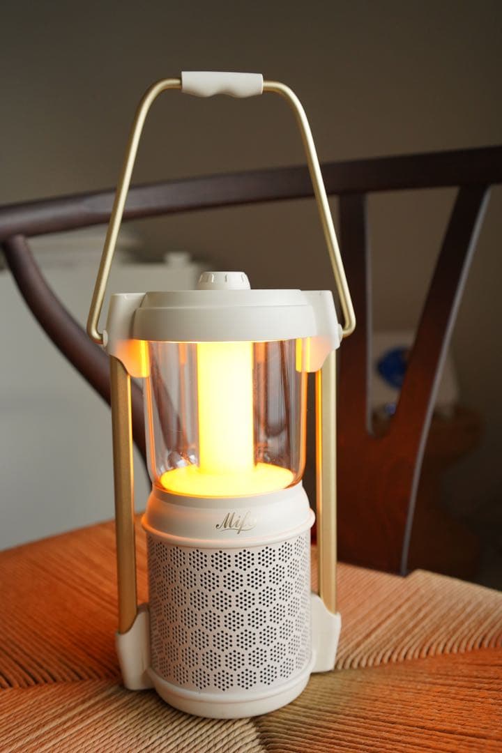 【アウトドア】Bluetoothスピーカー付きランタン