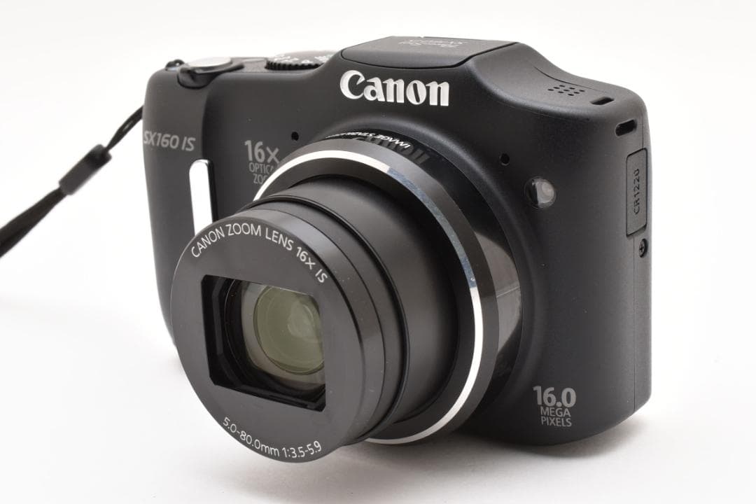 【美品】Canon PowerShot SX160IS ブラック