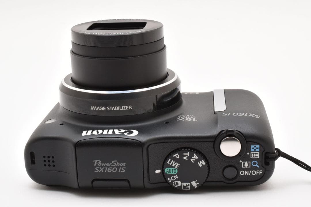 【美品】Canon PowerShot SX160IS ブラック