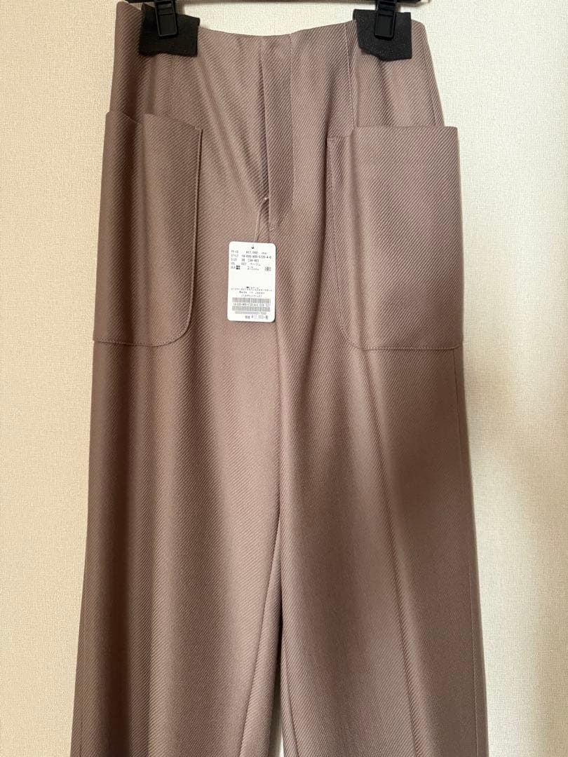 IENA 新品　タグ付き パッチポケットウールパンツ　38