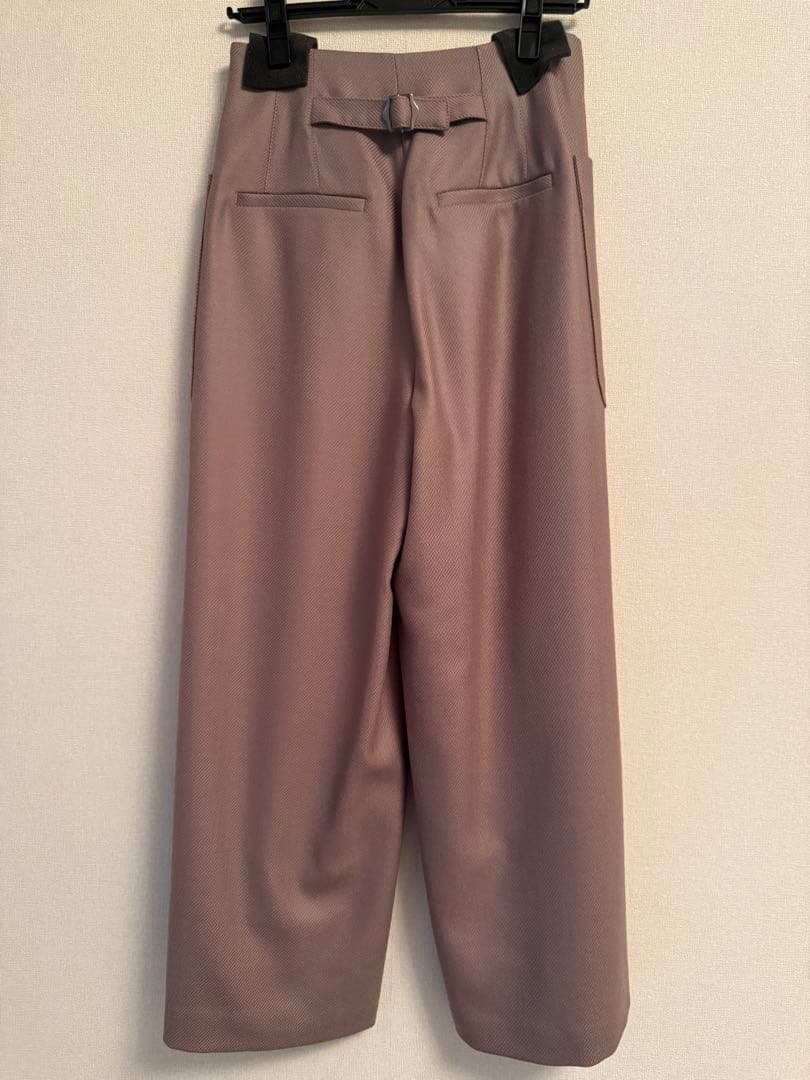 IENA 新品　タグ付き パッチポケットウールパンツ　38