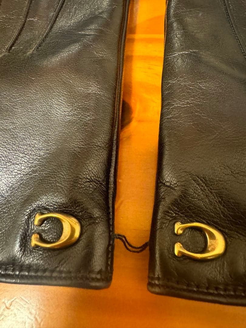 コーチ　羊皮　手袋　レディース