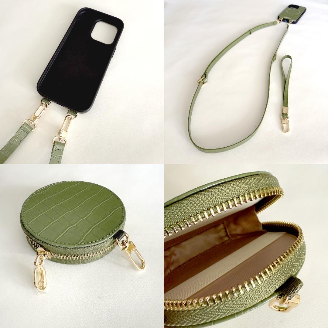 CUSTYPE iPhone 16 Pro ケース MagSafe対応 グリーン