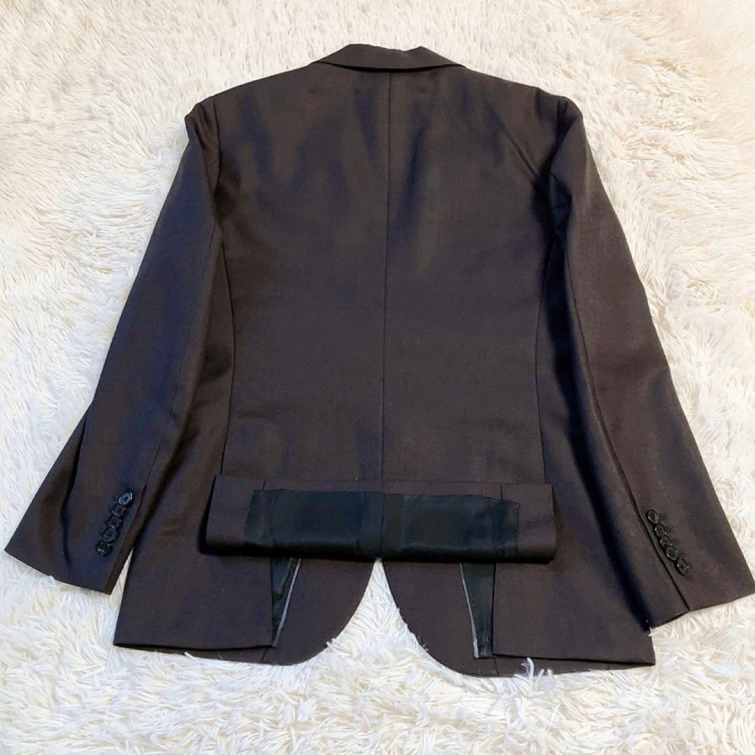 【英国生地】ブラックレーベルクレストブリッジ　スーツ　裏地チェック　美品　36R