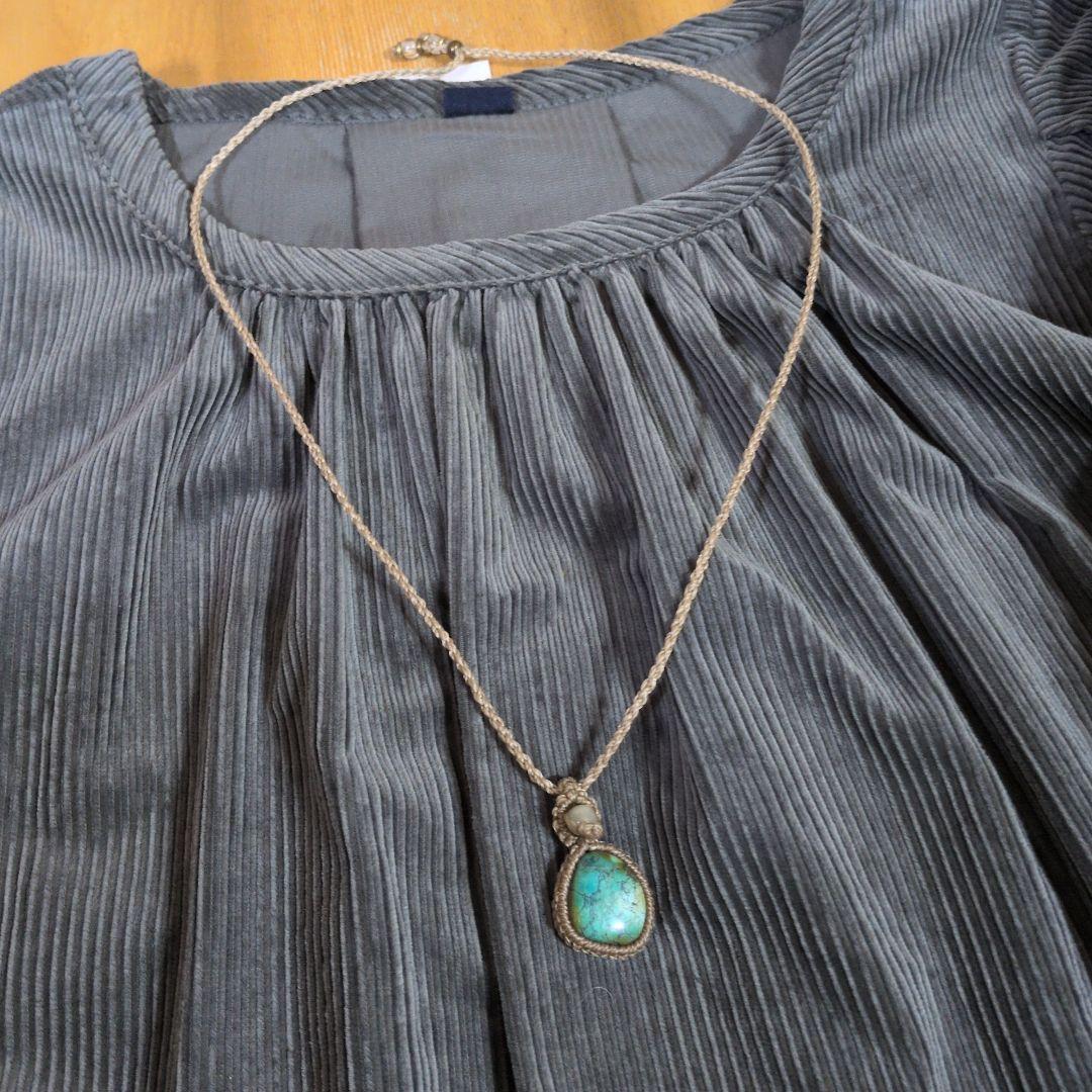 1/20日〜21日限定価格未使用タグ付45rpmコーデュロイ Aラインワンピース