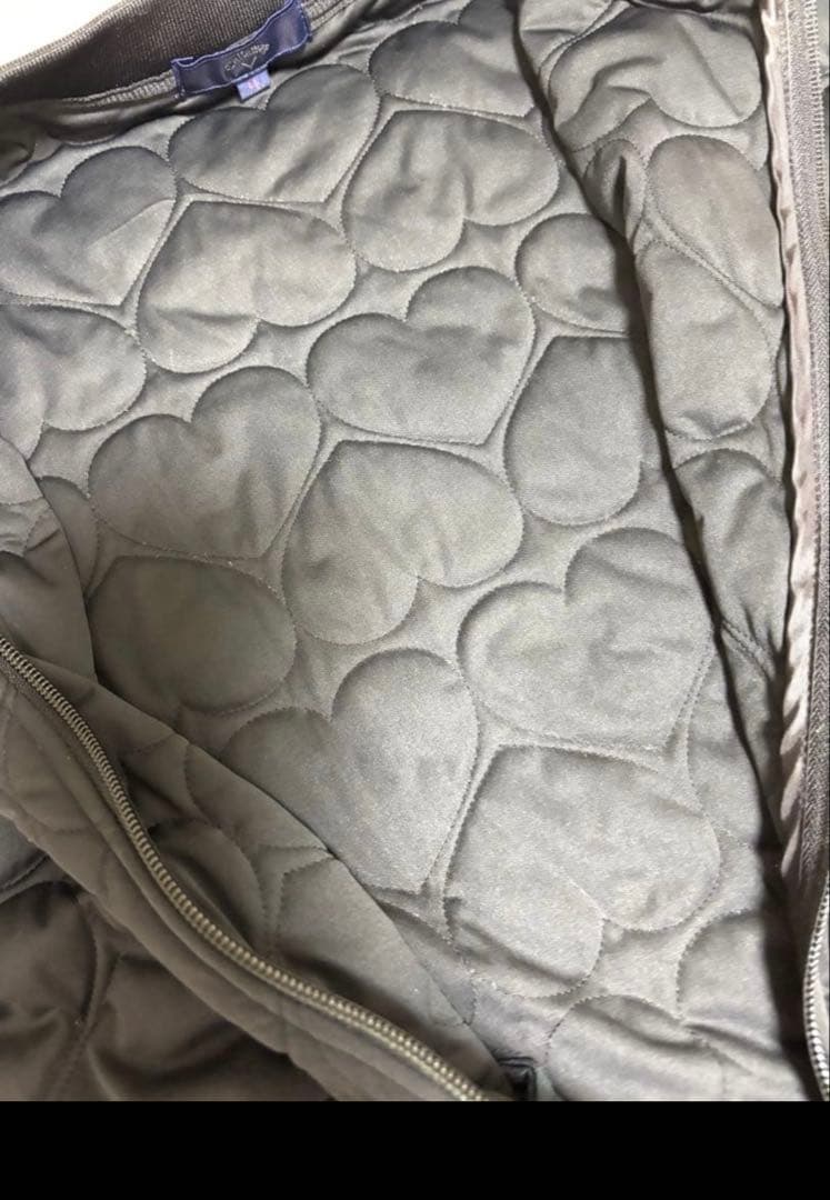 Callaway ネイビー キルティングジャケット XL