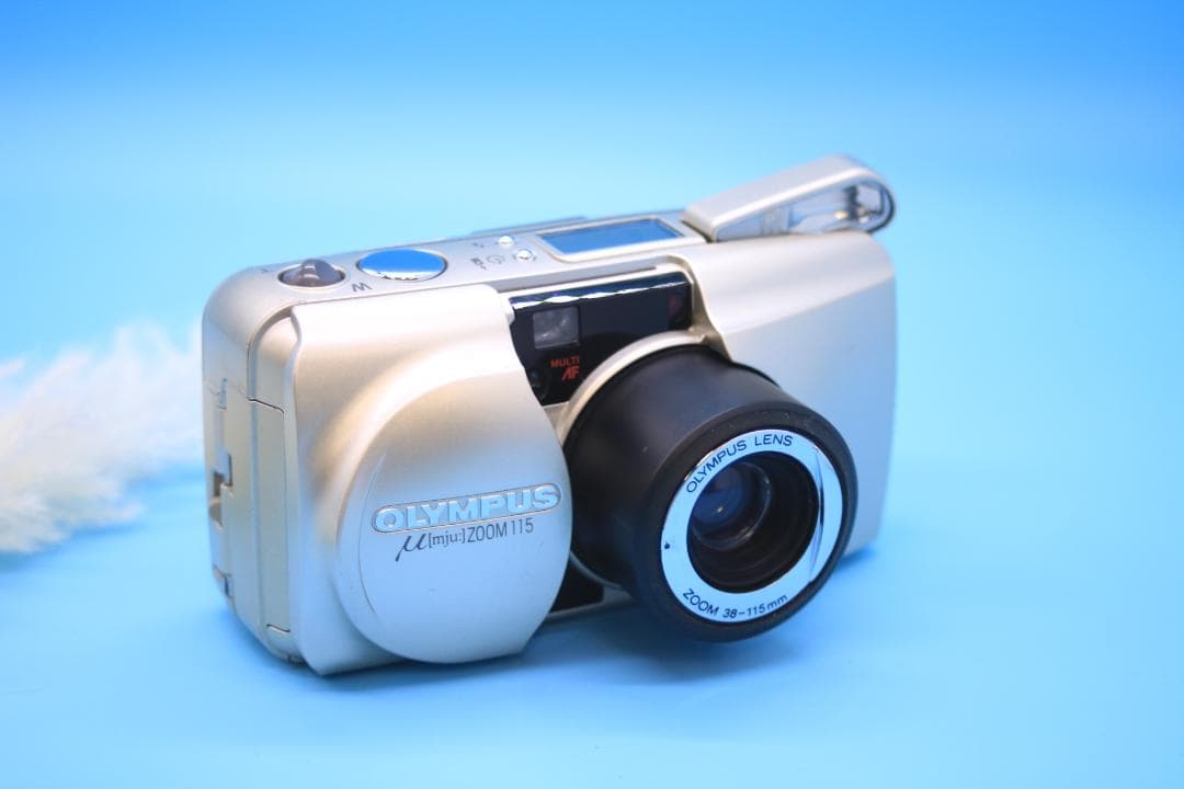 ❁美品❁OLYMPUS μ mju ZOOM 115 ミュー フィルムカメラ