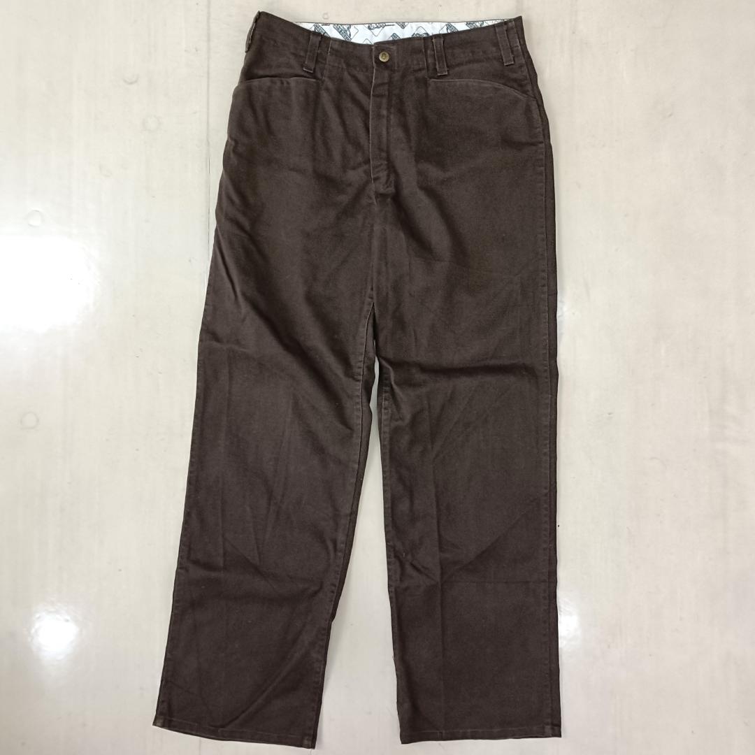 希少 USA製 BEN DAVIS フリスコ パンツ W33 ブラウン
