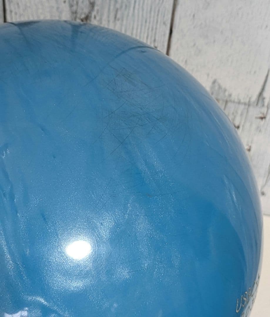 美品 ニュー ブルーハンマー 両手投げ サムレス ボール 15P