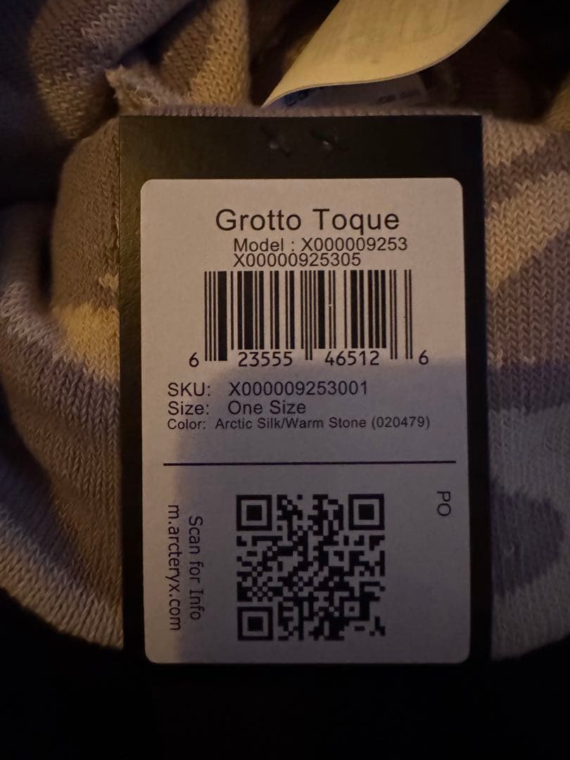 【新品】アークテリクス　グロットトーク