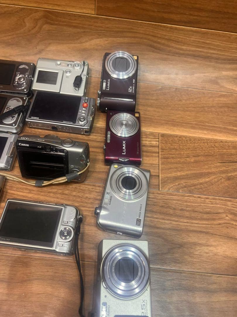 コンパクトデジタルカメラ 各種 12台セット 動作未確認 現状渡し