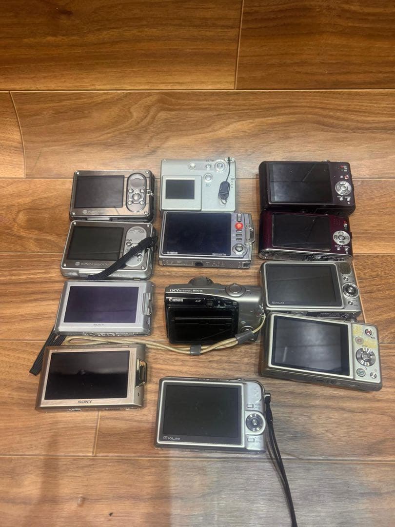 コンパクトデジタルカメラ 各種 12台セット 動作未確認 現状渡し