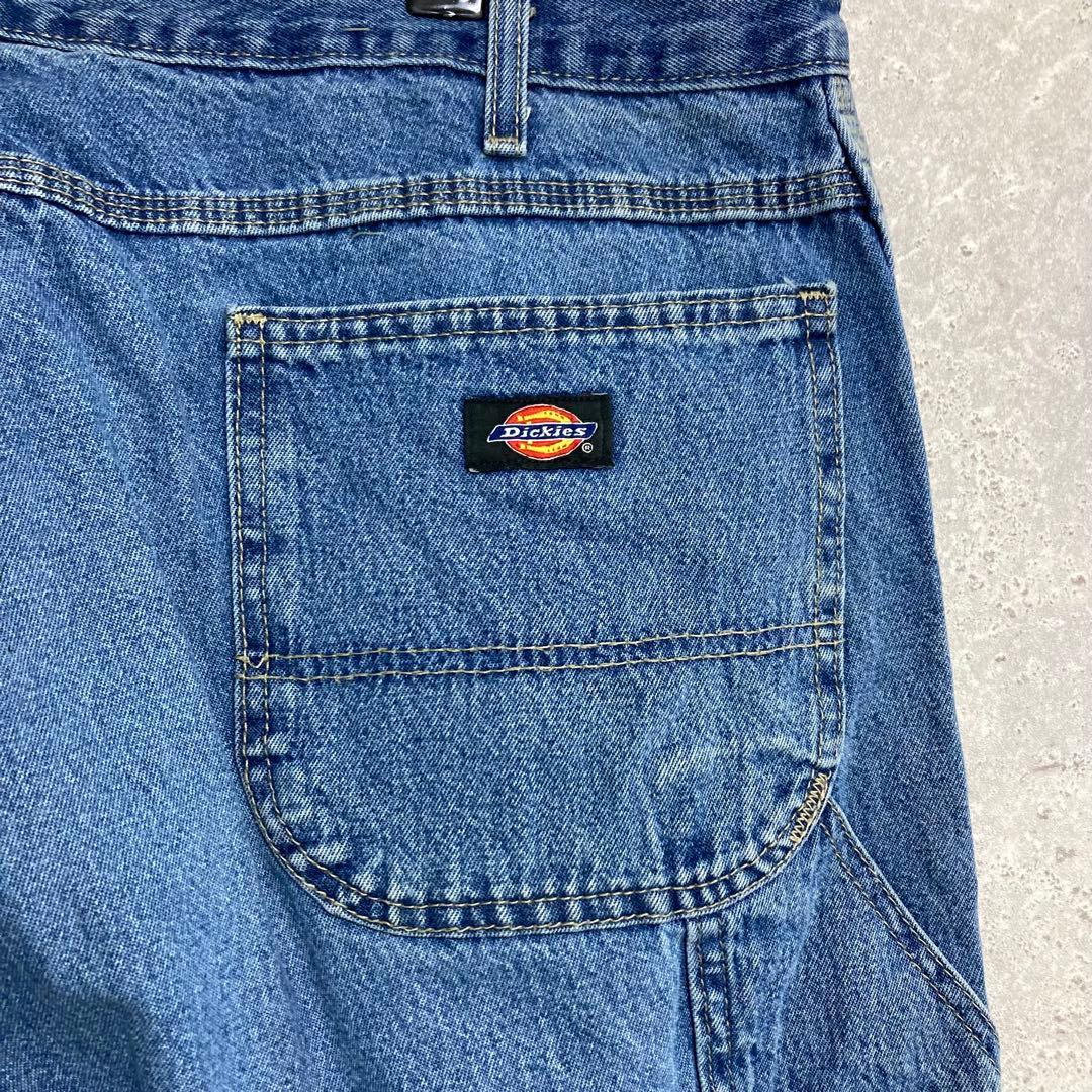 ３枚ディッキーズ　ペインターパンツ　ブルーデニム　ジーンズ　W40 L30
