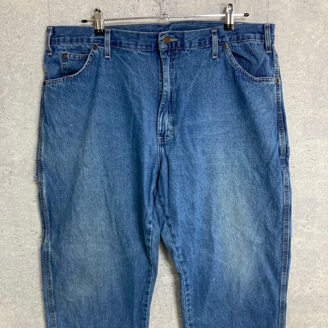 ３枚ディッキーズ　ペインターパンツ　ブルーデニム　ジーンズ　W40 L30
