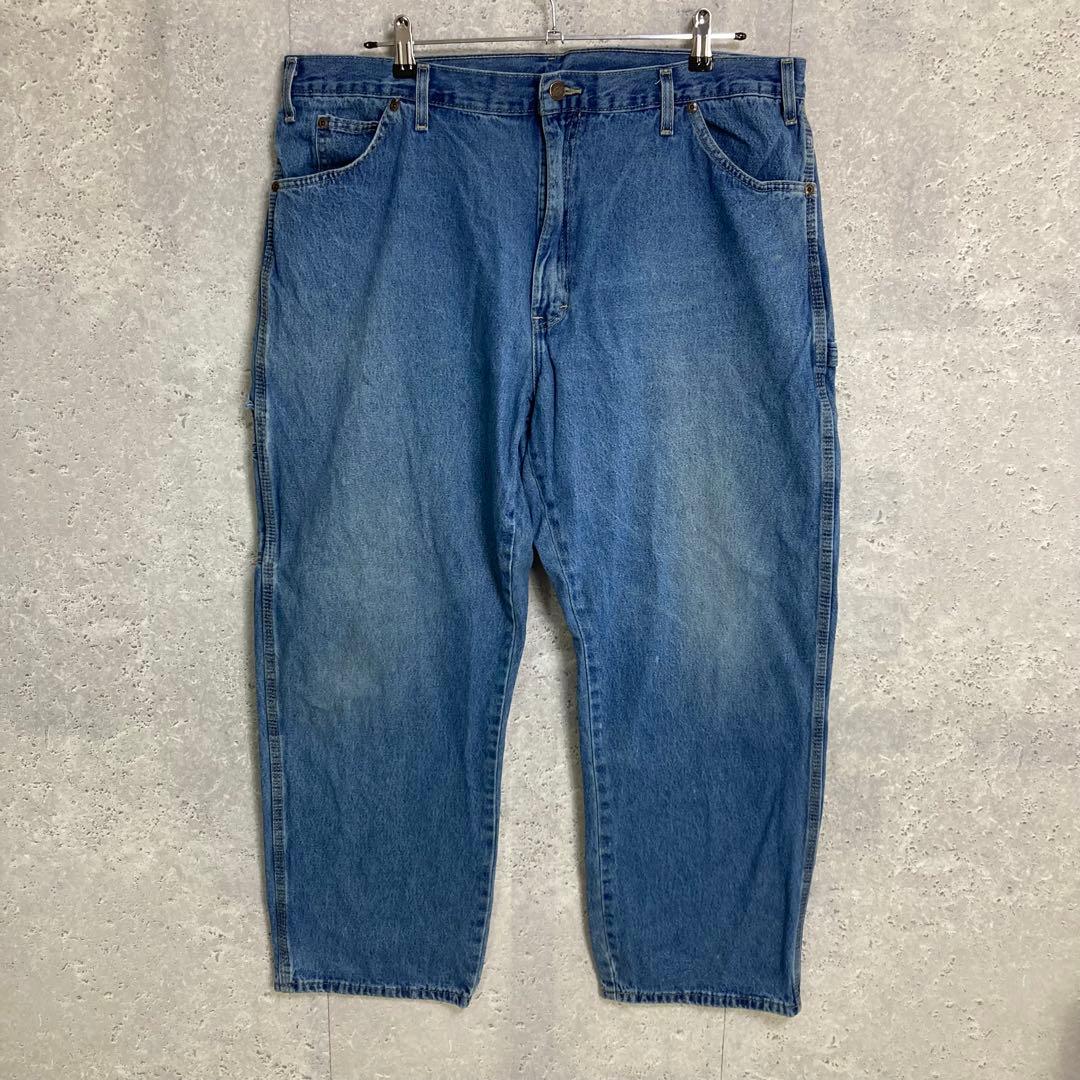 ３枚ディッキーズ　ペインターパンツ　ブルーデニム　ジーンズ　W40 L30