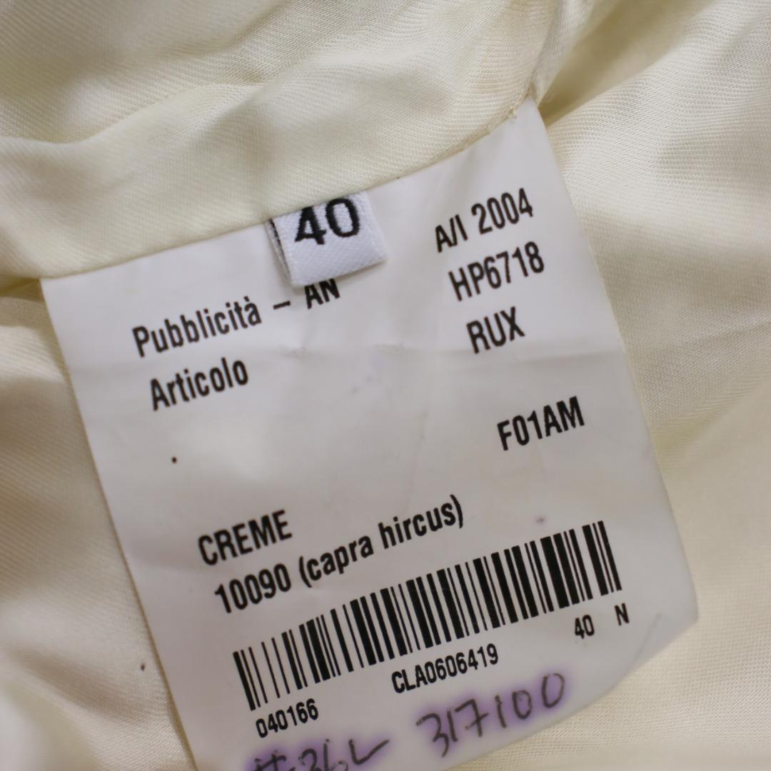 HELMUT LANG 04AW ゴートファーコート 本人期