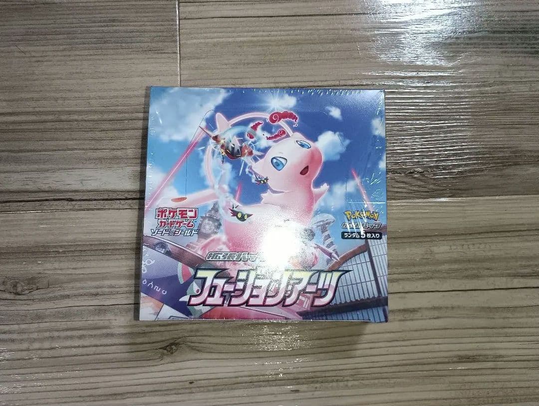 ポケモンカード フュージョンアーツ　新品未開封　box シュリンク付き