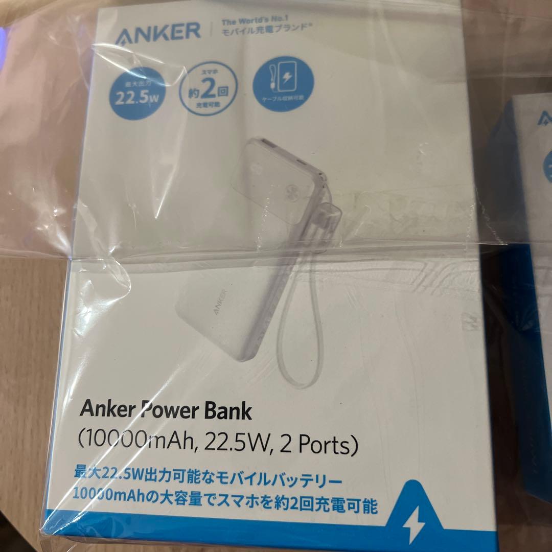 福袋　3点　Anker Power Bank 10000m 511 smart