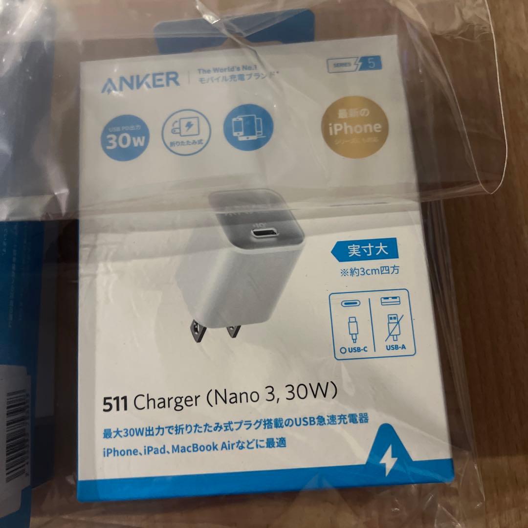 福袋　3点　Anker Power Bank 10000m 511 smart