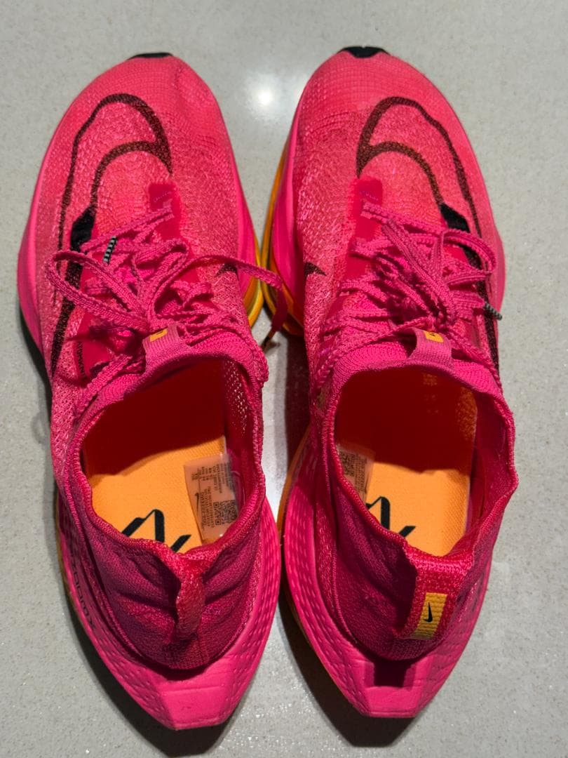 【美品/28cm】NIKE ナイキ アルファフライ 2 ピンク 厚底カーボン