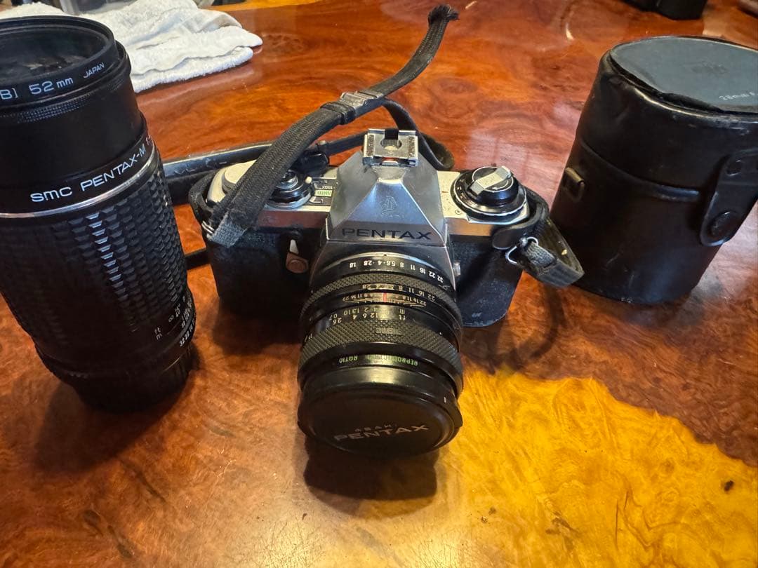 PENTAX ME レンズ２点セット　ジャンクにて