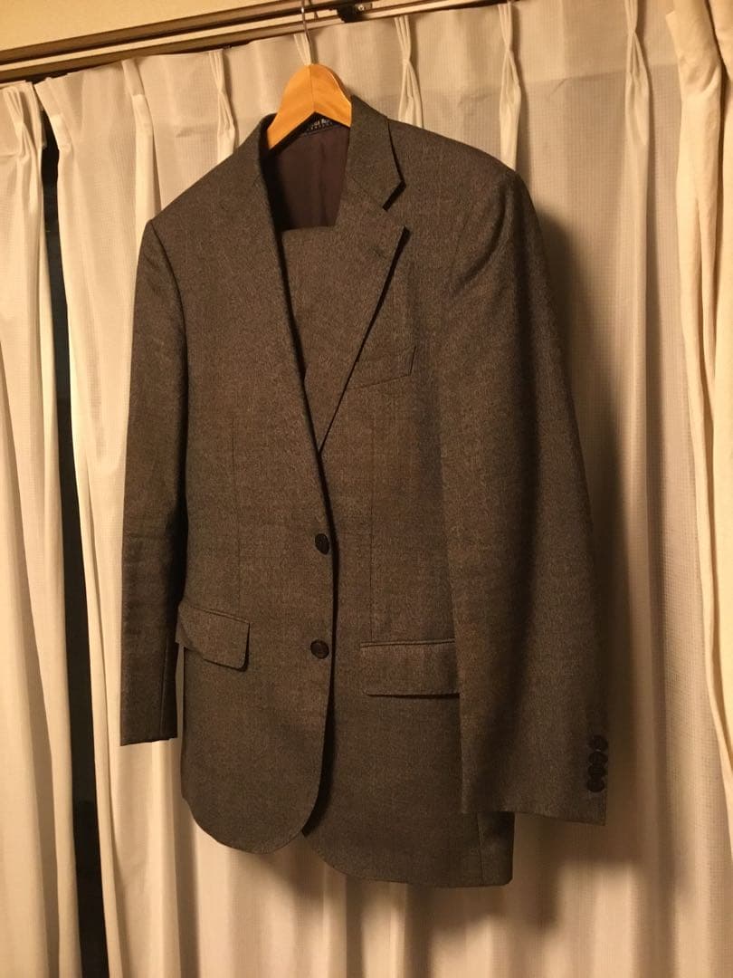 サビルロウ　A7ビジネススーツ　高級生地GUY DORMEUIL