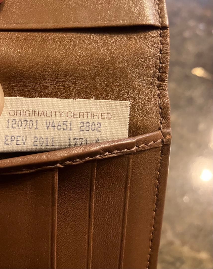 BottegaVeneta:イントレチャート名刺入れ120701