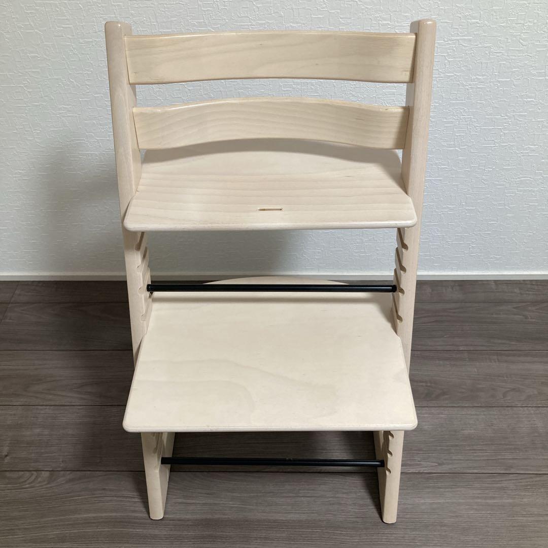 ぽめらにあん様希望価格 美品トリップトラップ STOKKE ホワイトウォッシュ