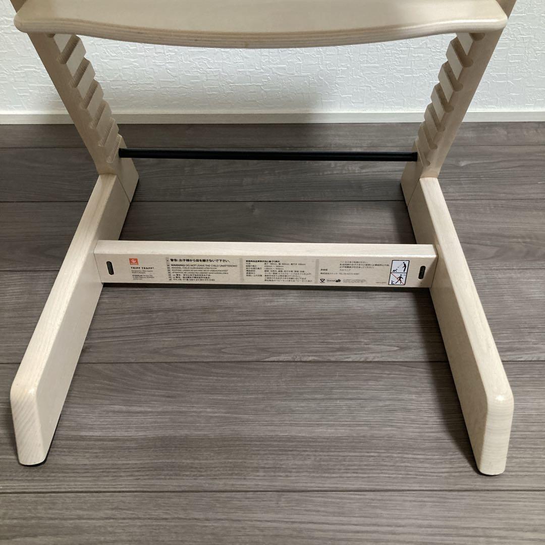 ぽめらにあん様希望価格 美品トリップトラップ STOKKE ホワイトウォッシュ