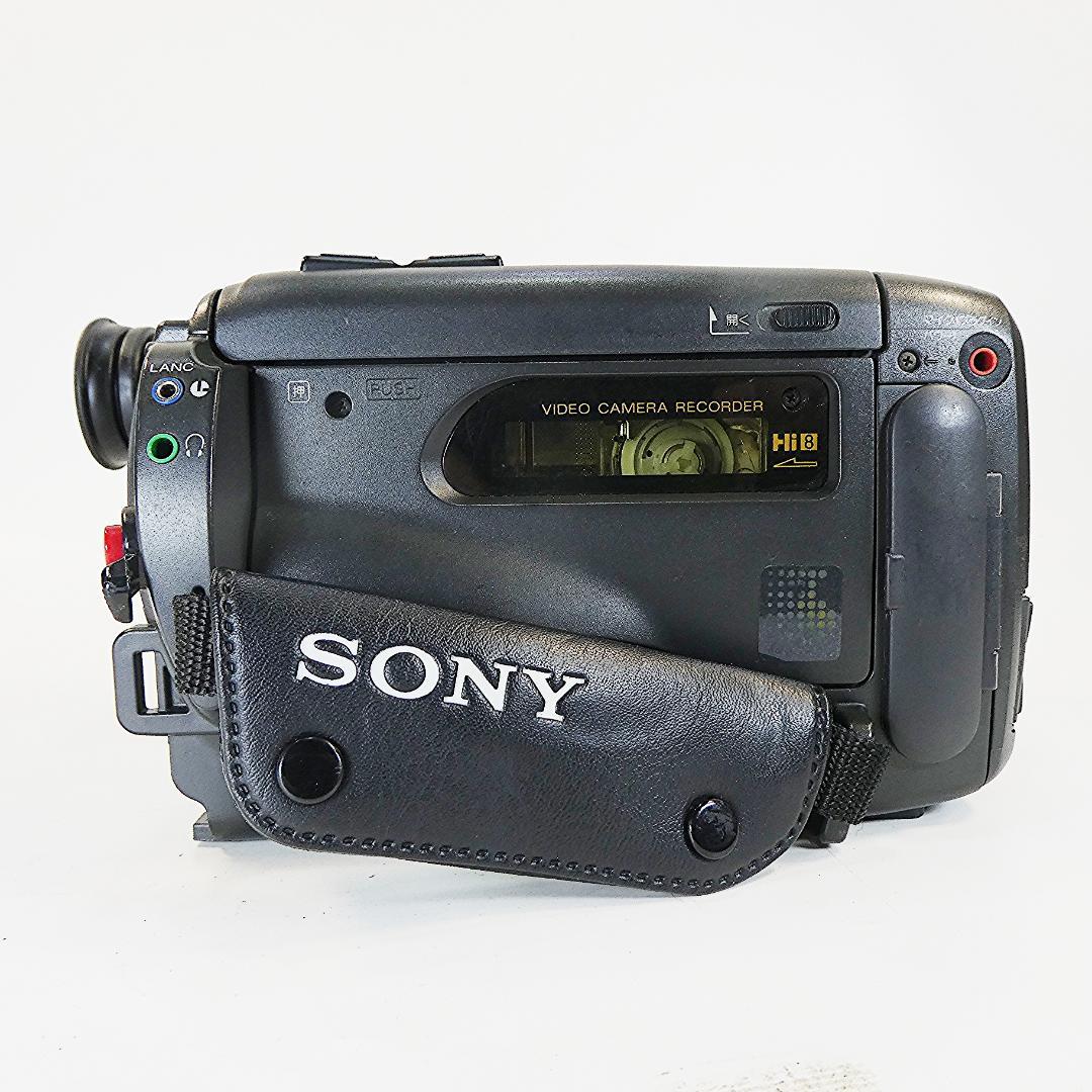 動作良好ソニー CCD-TRV60 VideoHi8ビデオカメラ DVD化に最適