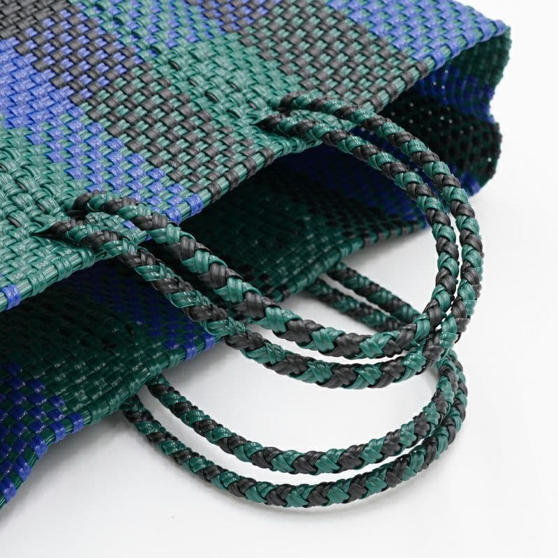 新品未使用・ レトラ メルカドバッグ 3COLORS CHECK