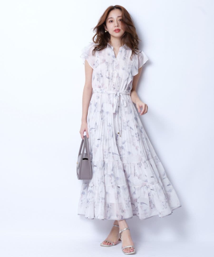 ジャスグリッティー　アイビープリントワンピース　サイズ1