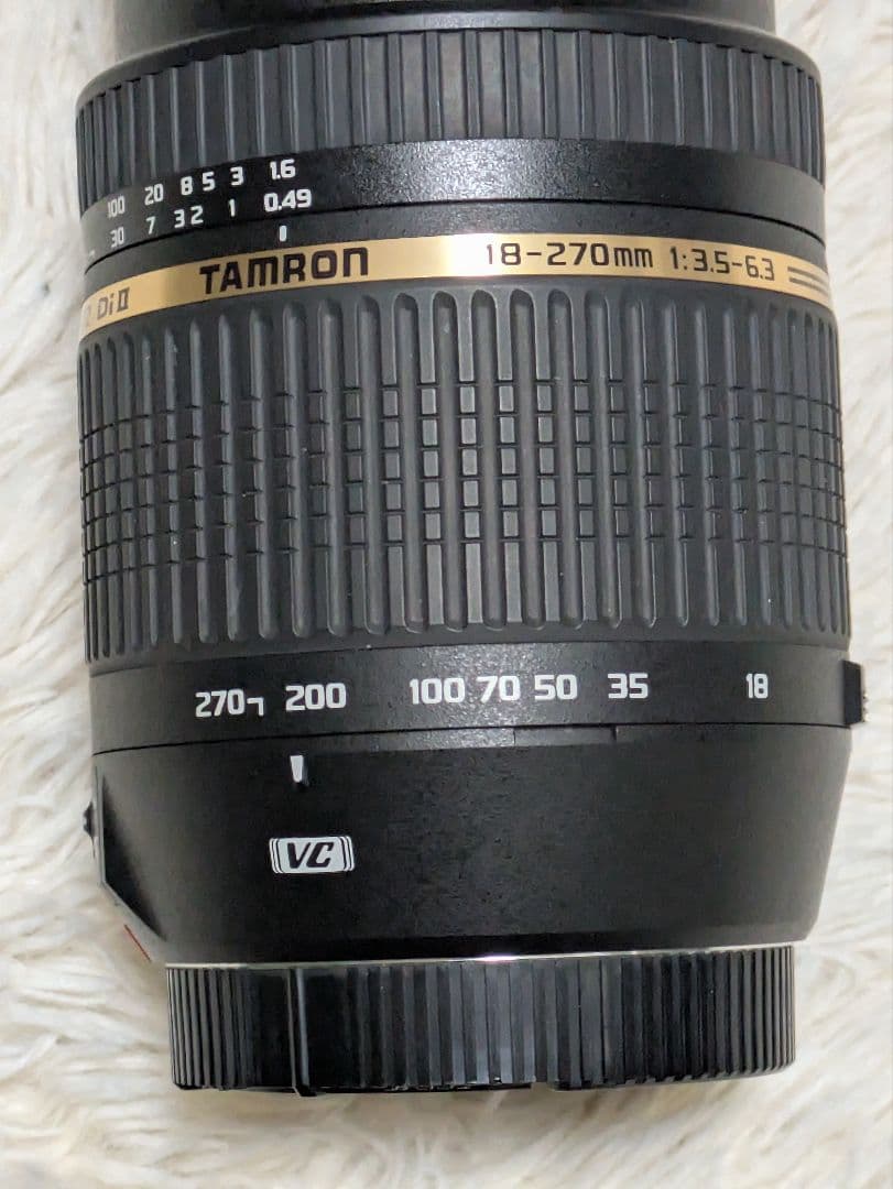 TAMRON 18-270mm f/3.5-6.3 ズームレンズ