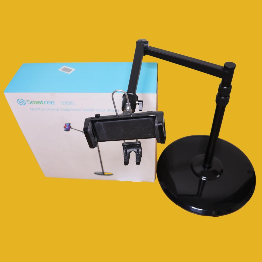 アーム・フロアースタンド】金属製　40～140cm　smatree FS100