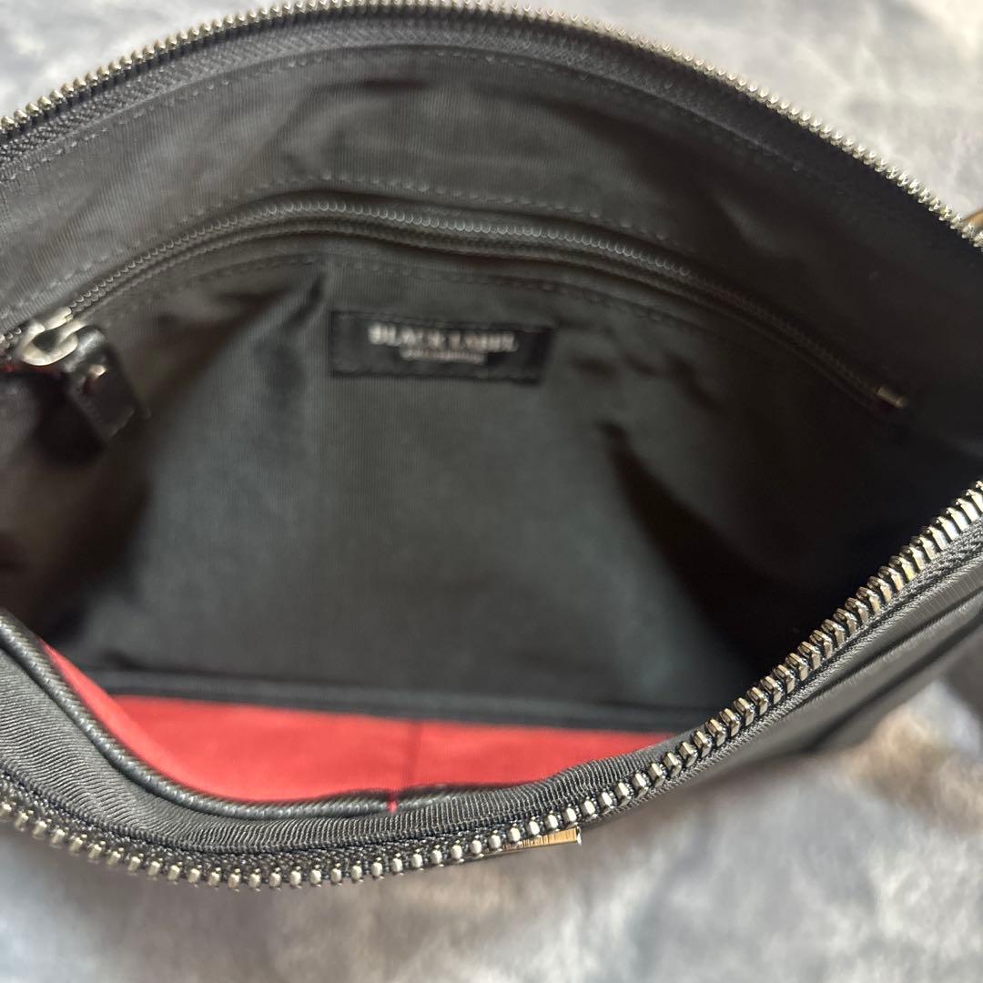 BLACK LABEL CREST BRIDGE シャドーチェック柄 サコッシュ