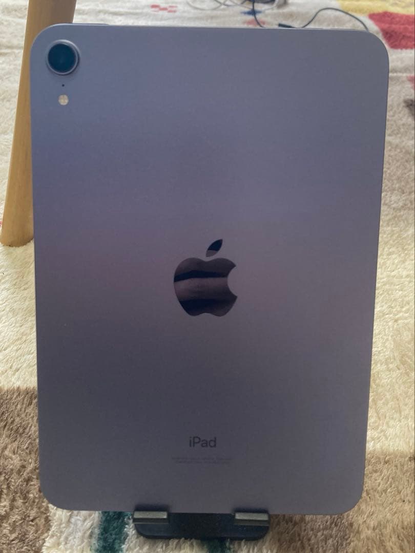美品 iPad mini 第6 世代256GB パープル 93% セット複数付き