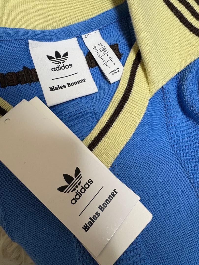 adidas×Wales Bonner KNIT 青 ニット 常田大希着用