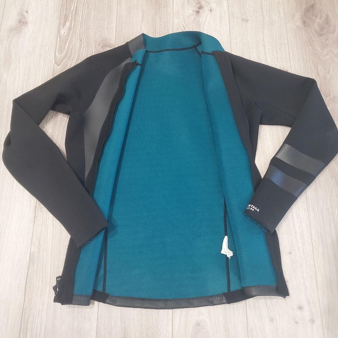 Hurley ジップアップ タッパー ウエットスーツ ブラック L